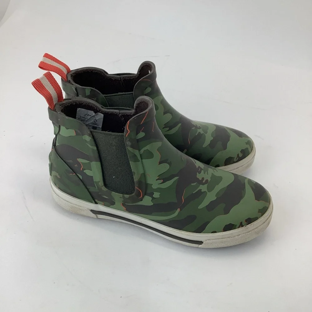 Joules Rainwell‎ Kids Camo Rain Boots size 12 kids